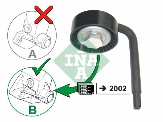 Rola intinzator curea transmisie INA 531 0790 10