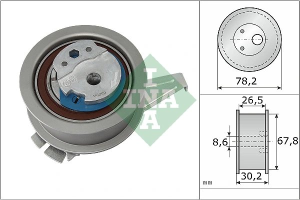 ROLA INTINZATOR CUREA DISTRIBUTIE INA 531 0847 10 - Compatibil cu SKODA, VW