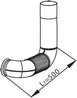 RACORD EVACUARE DINEX 53120 - Compatibil cu MERCEDES-BENZ