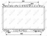 RADIATOR RACIRE MOTOR NRF 53150 - Compatibil cu CHEVROLET, DAEWOO