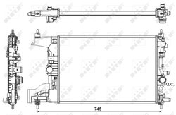 Radiator racire motor NRF 53155