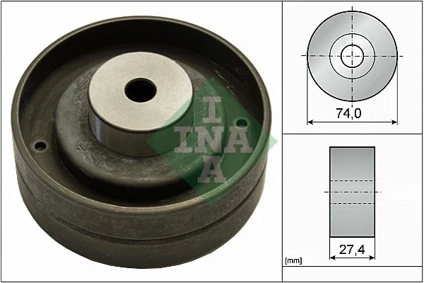 ROLA GHIDARE CUREA DISTRIBUTIE INA 532 0051 10 - Compatibil cu AUDI, VOLVO, VW