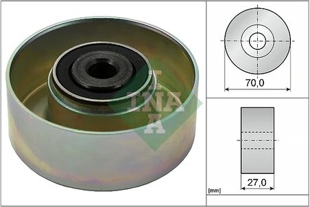 ROLA GHIDARE CUREA TRANSMISIE INA 532 0214 10 - Compatibil cu CITROEN, PEUGEOT