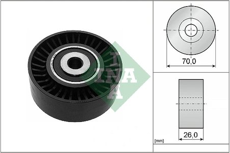 ROLA GHIDARE CUREA TRANSMISIE INA 532 0544 10 - Compatibil cu FORD, JAGUAR, LAND ROVER