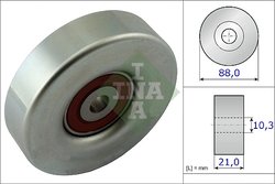 ROLA GHIDARE CUREA TRANSMISIE INA 532 0618 10 - Compatibil cu DAIHATSU, PERODUA, SUBARU, TOYOTA