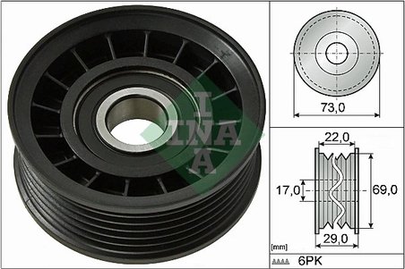 ROLA GHIDARE CUREA TRANSMISIE INA 532 0649 10 - Compatibil cu FORD, FORD (CHANGAN), FORD AUSTRALIA, VOLVO