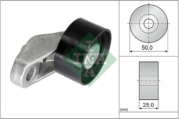 ROLA GHIDARE CUREA DISTRIBUTIE INA 532 0861 10 - Compatibil cu AUDI, SEAT, SKODA, VW