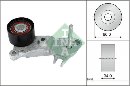 ROLA GHIDARE CUREA DISTRIBUTIE INA 532 0999 10 - Compatibil cu VOLVO