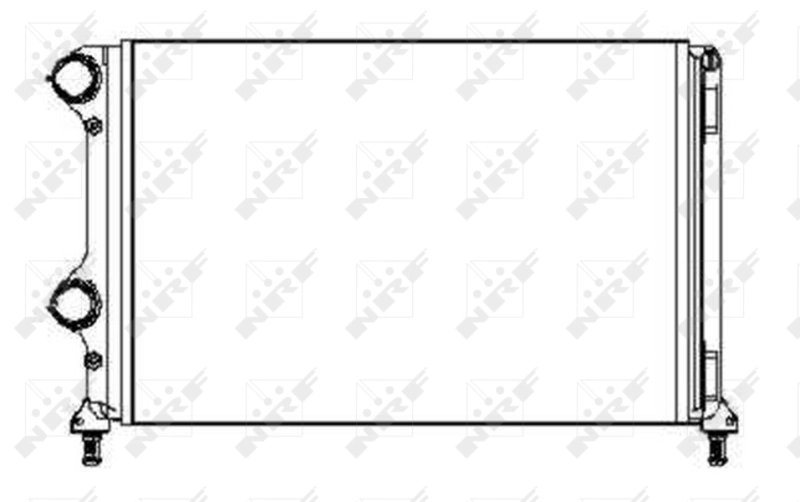 RADIATOR RACIRE MOTOR NRF 53245A - Compatibil cu FIAT