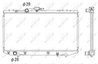 RADIATOR RACIRE MOTOR NRF 53269 - Compatibil cu TOYOTA