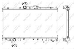 Radiator racire motor NRF 53312