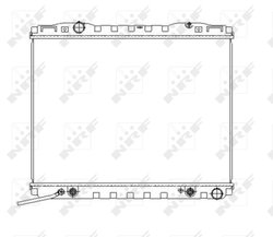 Radiator racire motor NRF 53366