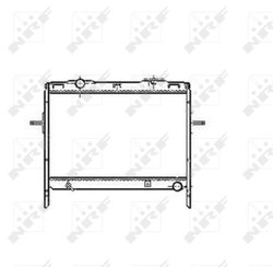 Radiator racire motor NRF 53370