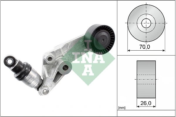 INTINZATOR CUREA DISTRIBUTIE INA 534 0016 10 - Compatibil cu LOTUS, TOYOTA, TOYOTA (FAW)