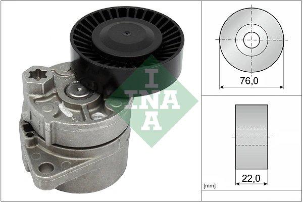 INTINZATOR CUREA DISTRIBUTIE INA 534 0018 10 - Compatibil cu HYUNDAI, KIA