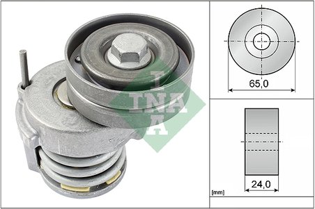 INTINZATOR CUREA DISTRIBUTIE INA 534 0065 10 - Compatibil cu AUDI, SEAT, SKODA, SKODA (SVW), VW, VW (FAW), VW (SVW)