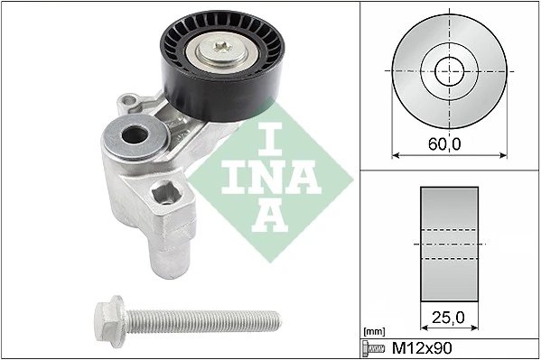 INTINZATOR CUREA DISTRIBUTIE INA 534 0100 20 - Compatibil cu CITROEN, FIAT, LANCIA, PEUGEOT, SUZUKI