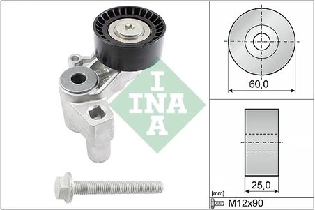 INTINZATOR CUREA DISTRIBUTIE INA 534 0100 20 - Compatibil cu CITROEN, FIAT, LANCIA, PEUGEOT, SUZUKI