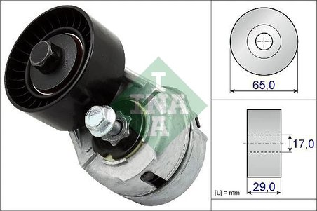 INTINZATOR CUREA DISTRIBUTIE INA 534 0109 20 - Compatibil cu ALFA ROMEO, FIAT, LANCIA