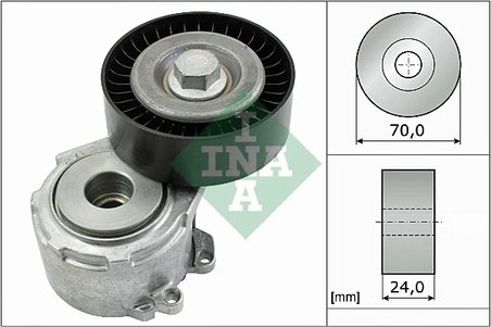 INTINZATOR CUREA DISTRIBUTIE INA 534 0110 20 - Compatibil cu CITROEN, FIAT, LANCIA, PEUGEOT, SUZUKI