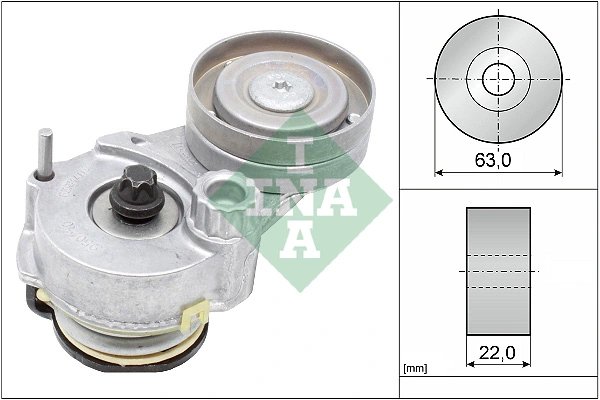 INTINZATOR CUREA DISTRIBUTIE INA 534 0147 10 - Compatibil cu ALFA ROMEO, BUICK (SGM), CHEVROLET, CHEVROLET (SGM), FIAT, HOLDEN, 