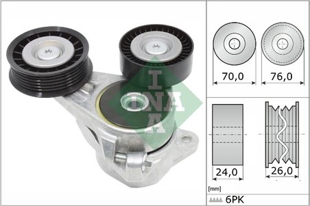 Intinzator curea distributie INA 534 0309 10
