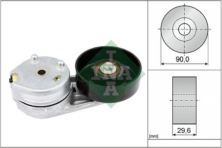 INTINZATOR CUREA DISTRIBUTIE INA 534 0358 10 - Compatibil cu FORD AUSTRALIA, LAND ROVER