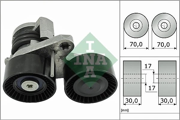 INTINZATOR CUREA DISTRIBUTIE INA 534 0496 10 - Compatibil cu BMW