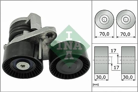 INTINZATOR CUREA DISTRIBUTIE INA 534 0496 10 - Compatibil cu BMW