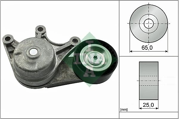 INTINZATOR CUREA DISTRIBUTIE INA 534 0535 10 - Compatibil cu BMW, BMW (BRILLIANCE)