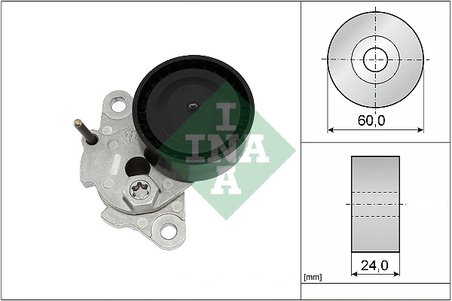 INTINZATOR CUREA DISTRIBUTIE INA 534 0546 10 - Compatibil cu AUDI, AUDI (FAW), SEAT, SKODA, SKODA (SVW), VW, VW (FAW), VW (SVW)