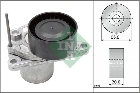 INTINZATOR CUREA DISTRIBUTIE INA 534 0624 10 - Compatibil cu FIAT, MERCEDES-BENZ, NISSAN, OPEL, RENAULT, VAUXHALL