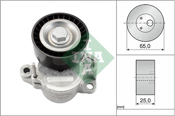 INTINZATOR CUREA DISTRIBUTIE INA 534 0625 10 - Compatibil cu AUDI, SEAT, SKODA, VW