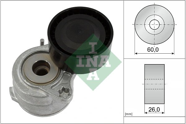 INTINZATOR CUREA DISTRIBUTIE INA 534 0653 10 - Compatibil cu CITROEN, DS, OPEL, PEUGEOT, TOYOTA, VAUXHALL