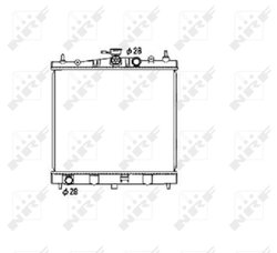 Radiator racire motor NRF 53476