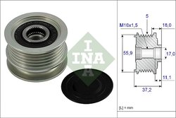 Fulie alternator INA 535 0018 10
