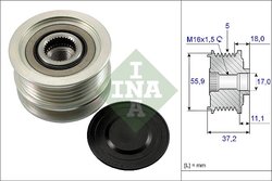 Fulie alternator INA 535 0113 10