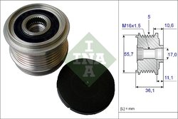 FULIE ALTERNATOR INA 535 0161 10 - Compatibil cu FORD, VOLVO