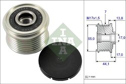 Fulie alternator INA 535 0167 10