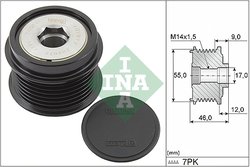 Fulie alternator INA 535 0198 10