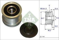 Fulie alternator INA 535 0204 10