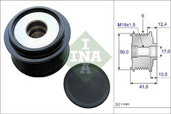 FULIE ALTERNATOR INA 535 0210 10 - Compatibil cu AUDI, AUDI (FAW), CUPRA, SEAT, SKODA, VW, VW (SVW)