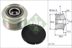 FULIE ALTERNATOR INA 535 0222 10 - Compatibil cu AUDI, MAN, PORSCHE, VW