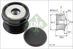 Fulie alternator INA 535 0252 10