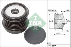 FULIE ALTERNATOR INA 535 0310 10 - Compatibil cu FORD, FORD (JMC), FORD AUSTRALIA, FORD USA