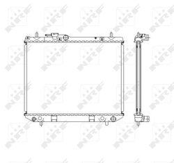 Radiator racire motor NRF 53536