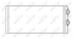 Schimbator caldura incalzire habitaclu NRF 53545