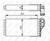 Schimbator caldura incalzire habitaclu NRF 53557