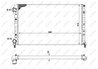RADIATOR RACIRE MOTOR NRF 53627 - Compatibil cu FIAT