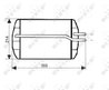Schimbator caldura incalzire habitaclu NRF 53633
